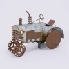 Antique Galvanized 14.2-In Metal Tractor