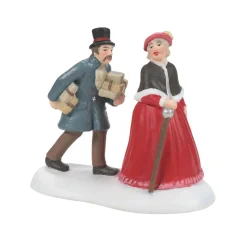 Christmas Carol Village Last Minute Holiday Shopping #6011403
