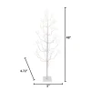 4 Ft Tall Birch Tree With 336 Leds, Multifunction Adapter