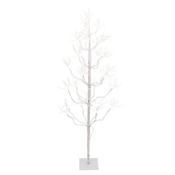 4 Ft Tall Birch Tree With 336 Leds, Multifunction Adapter