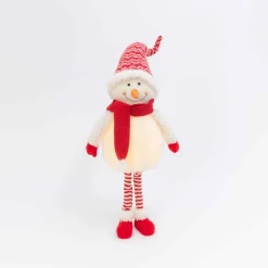 Holiday Lighted Standing Snowman Figurine, Battery Operated