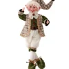 17In Fabric Bendable Forest Elf Ornament #Mtx65247