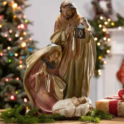 18.5-In H Resin Nativity Figurine
