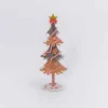 17.5In H Whimsical Gingerbread Christmas Tree Tabletop Figurine