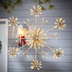 20 In Led Snowflake, Outdoor Christmas Holiday Decor