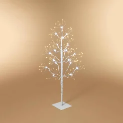 36 In Tall Birch Tree With 288 Leds , Multifunction Adapter
