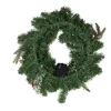 Kurt Adler 24-Inch Battery-Operated 30-Light Led Holly Berry Wreath