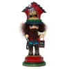Kurt Adler 13-Inch Hollywood Doghouse Hat Nutcracker
