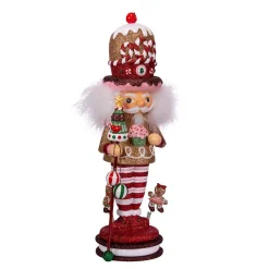 Kurt Adler 16.5-Inch Hollywood Gingerbread King Nutcracker