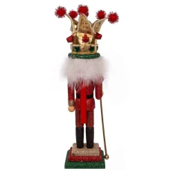 Kurt Adler 17.5-Inch Hollywood Mardi Gras King Nutcracker