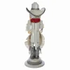 Kurt Adler 18-Inch Hollywood Rhinestone Cowgirl Nutcracker
