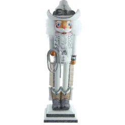 Kurt Adler 19-Inch Hollywood Rhinestone Cowboy Nutcracker