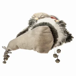 Kurt Adler 18-Inch Hollywood White And Gray Santa Nutcracker