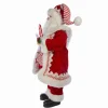 Kurt Adler 17.5-Inch Kringle Klaus Peppermint Santa