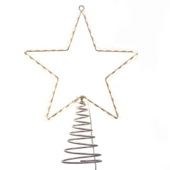 Kurt Adler 17.5-Inch Metal Lighted Led Star Treetop