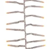 Kurt Adler 1000-Light 32.8-Foot Classic Warm White Led Cluster Garland