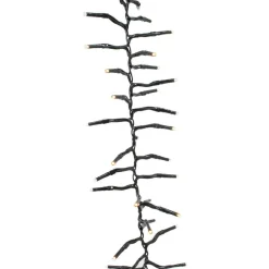 Kurt Adler 2000-Light 65-Foot Cluster Garland With Classic White Led Lights