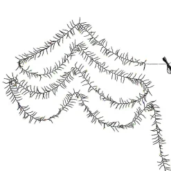 Kurt Adler 2000-Light 65-Foot Cluster Garland With Multi-Color Led Lights