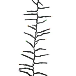 Kurt Adler 3000-Light 98-Foot Cluster Garland With Multi-Color Led Lights