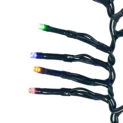 Kurt Adler 3000-Light 98-Foot Cluster Garland With Multi-Color Led Lights