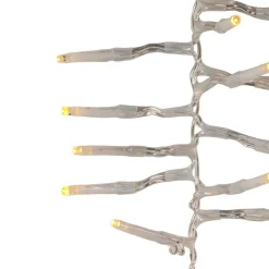 Kurt Adler 1000-Light 32.8-Foot Warm White Led Cluster Garland