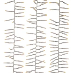 Kurt Adler 1000-Light 32.8-Foot Warm White Led Cluster Garland