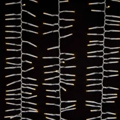 Kurt Adler 1000-Light 32.8-Foot Warm White Led Cluster Garland