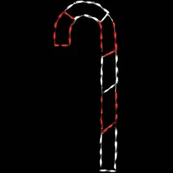 Led Candy Cane #Led-Cc48 *Set Of 4*