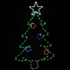 Led C7 Christmas Tree W/ Ornaments #Led-C7Ct76