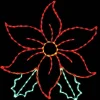 Led Poinsetta #Led-Pt60 *Set Of 2*