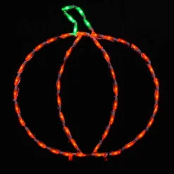 Led Pumpkin Large #Led-Pk50 *Set Of 2*