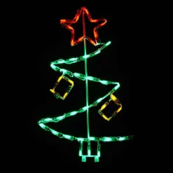 Led Small Zig Zag Christmas Tree #Led-Ct23