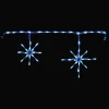 Led Snowflake Freestyle Linkable (Ice Blue) - Set Of 12- #Led-Sfl44Ib