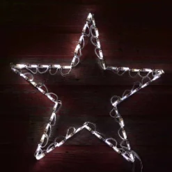 Led Star White #Led-St35Wh *Set Of 2*
