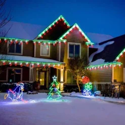 Led Steel Stocking Linkable Freestyle- Set Of 12- #Led-St44