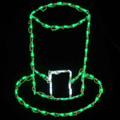 Led St Patricks Hat Green #Led-Stphat *Set Of 2*