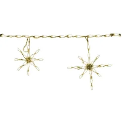 Led Warm White Snowflake #Led-Sfl44Ww *Set Of 12*