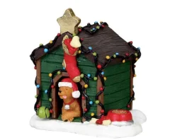 Lemax Decorated Light Doghouse #02808