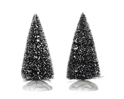 Lemax Village Collection Bristle Tree, Set Of 2, Small #14004