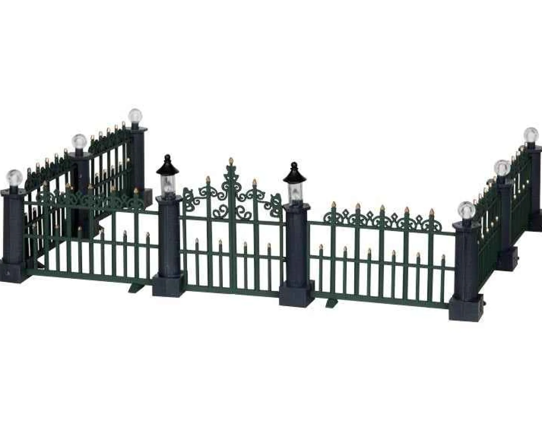 Lemax Village Collection Classic Victorian Fence, Set Of 7 #24534
