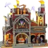 Lemax Village Collection Evil Spirits Whiskey Distillery, With 4.5V Adaptor #15723