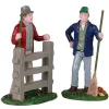 Lemax Village Collection Friendly Neighbors, Set Of 2 Figurines #12017