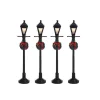 Lemax Village Collection Gas Lantern Street Lamp, Set Of 4 #64498