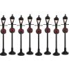 Lemax Village Collection Gas Lantern Street Lamp, Set Of 8 #64500