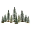 Lemax Village Collection Needle Pine Trees, Set Of 10 #84358