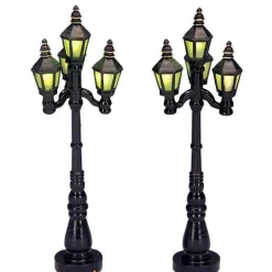 Lemax Village Collection Old English Street Lamp, Set Of 2 #34902