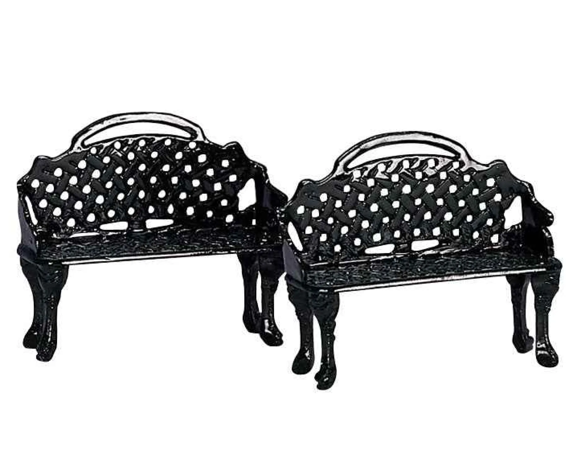 Lemax Village Collection Patio Bench, Set Of 2 #34897
