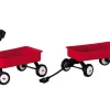 Lemax Village Collection Red Wagons, Set Of 2 #44175