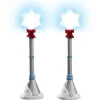 Lemax Village Collection Snowflake Lamp Post, Set Of 2, B/O #74228