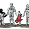Lemax Village Collection Trick Or Treating With Mummy And Deady, Set Of 2 Figurines #62423